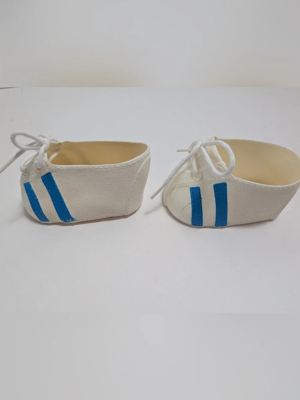 Vintage Cabbage Patch Kids Doll Blue Stripe Tennis Shoes OK CPK